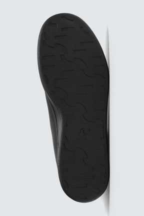 LEATHER HIGH-TOP TRAINERS