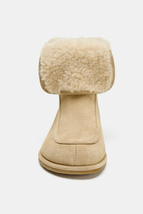 SUEDE ANKLE BOOTS