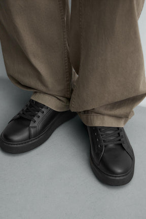 Chunky Monochrome Trainers