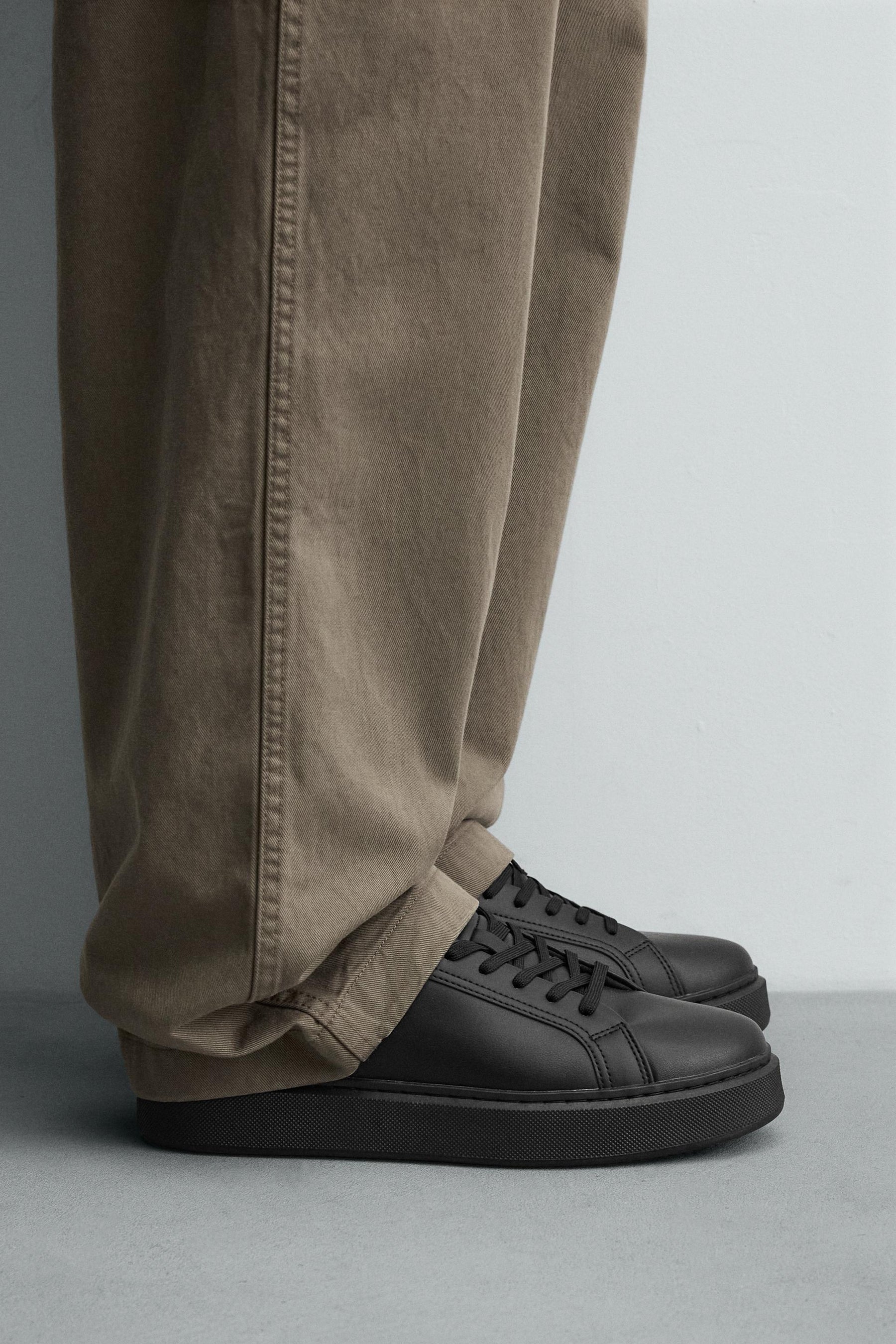 Chunky Monochrome Trainers