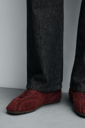 ULTRA-THIN SOLE LEATHER TRAINERS - Image 3