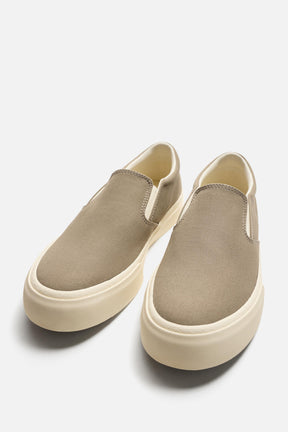 FABRIC LACELESS TRAINERS - Image 5