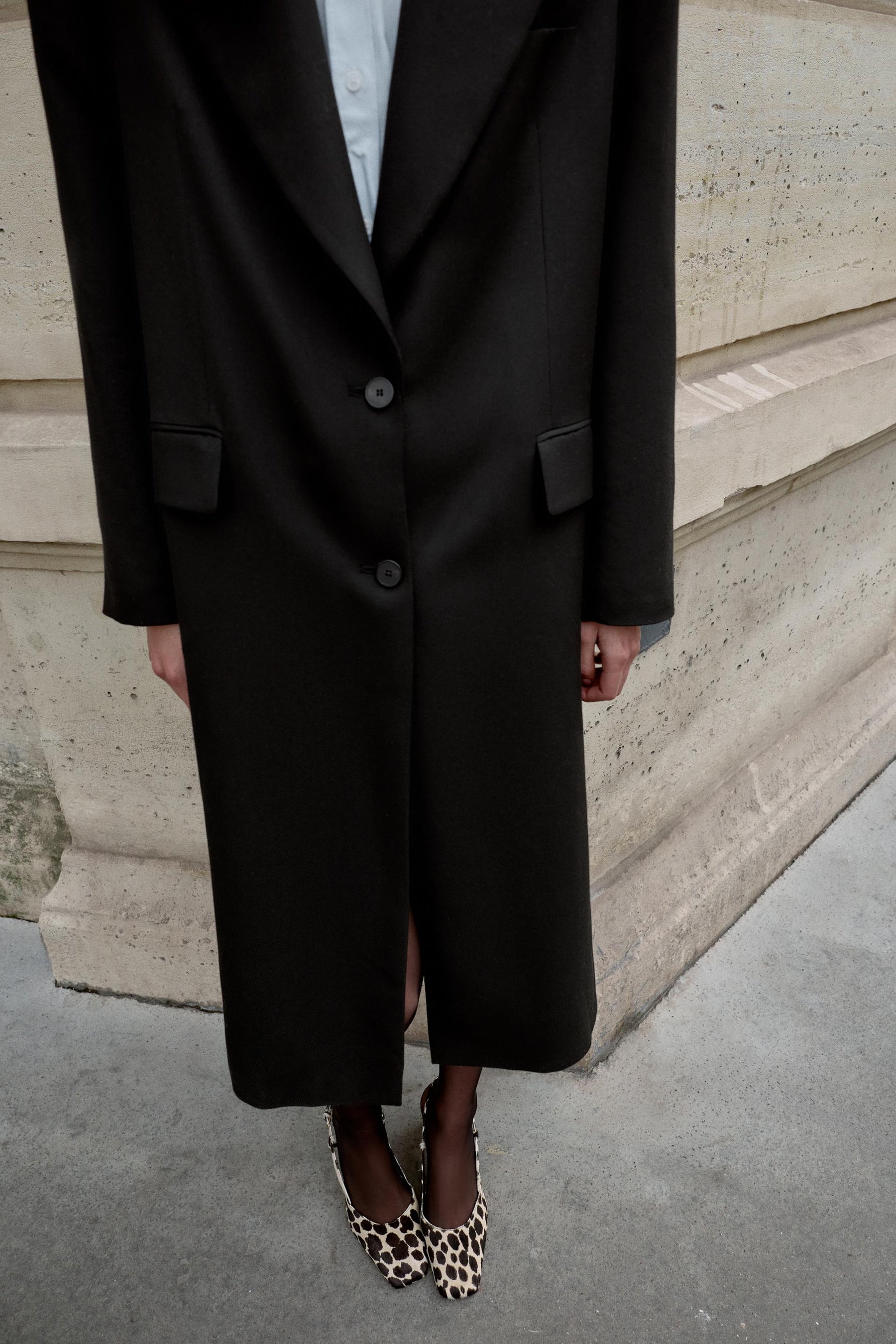 Animal Print Leather Shoes