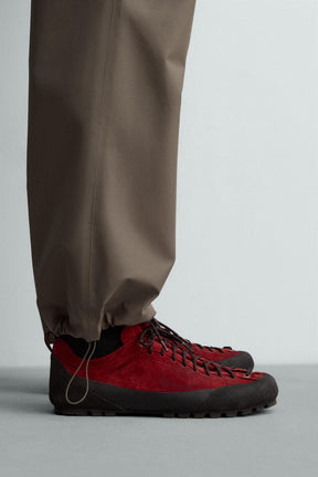 LEATHER TRAINERS WITH VIBRAM® SOLE AARON LEVINE X - Image 1