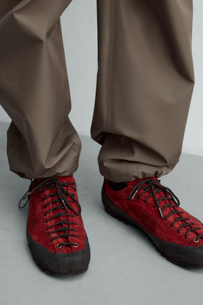 LEATHER TRAINERS WITH VIBRAM® SOLE AARON LEVINE X - Image 3