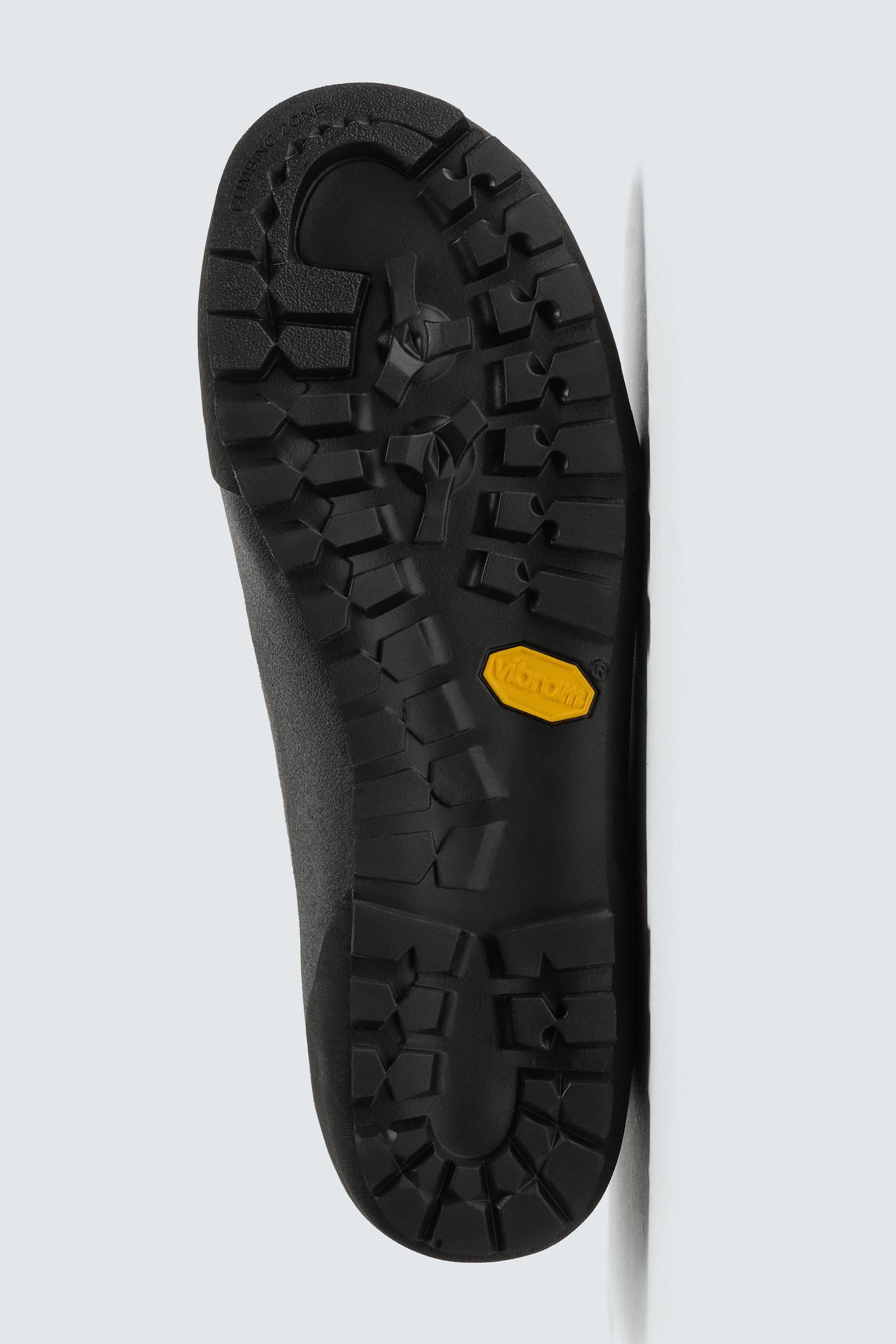 LEATHER TRAINERS WITH VIBRAM® SOLE AARON LEVINE X - Image 7