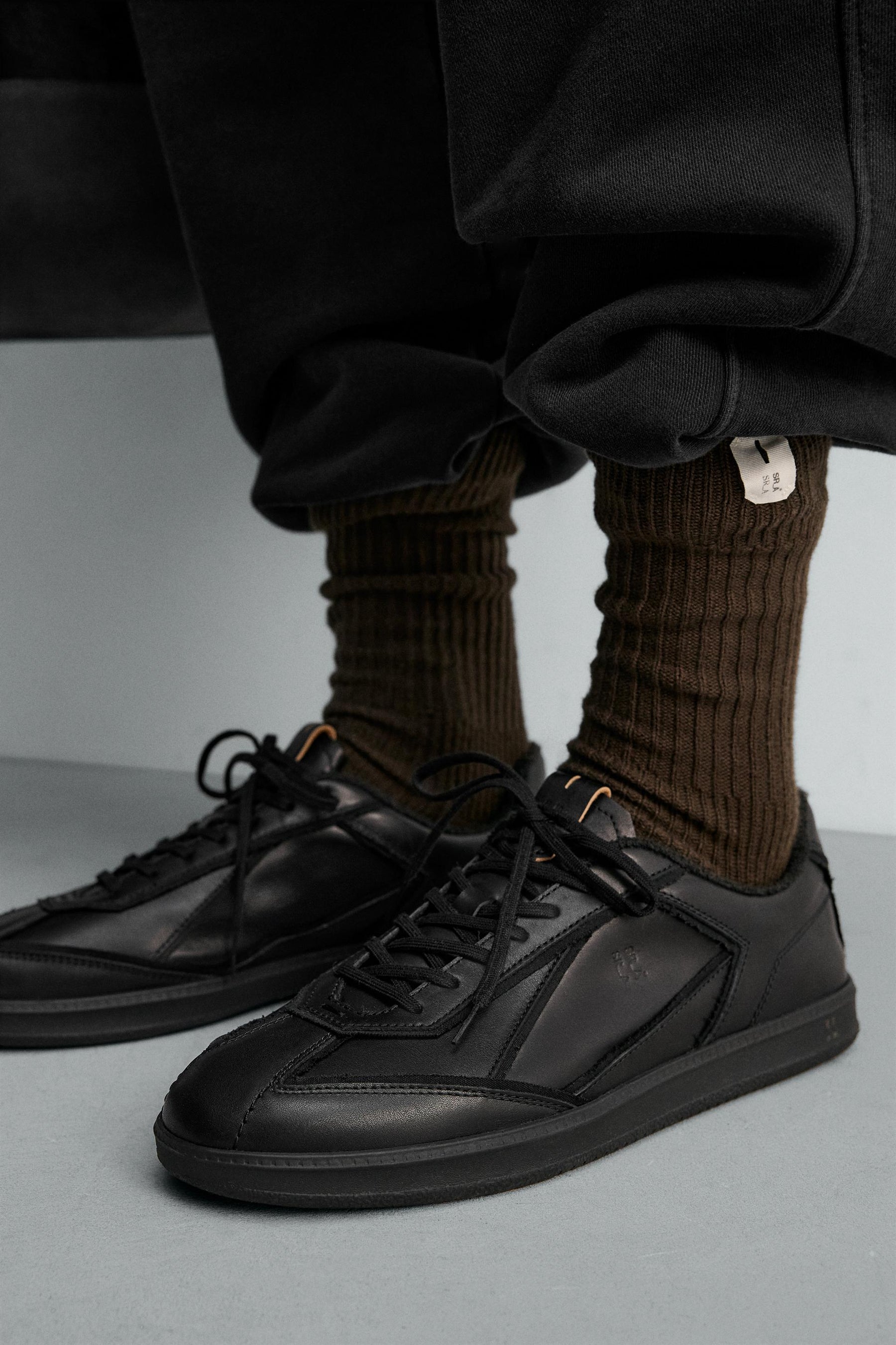 SR_A LEATHER TRAINERS - Image 3