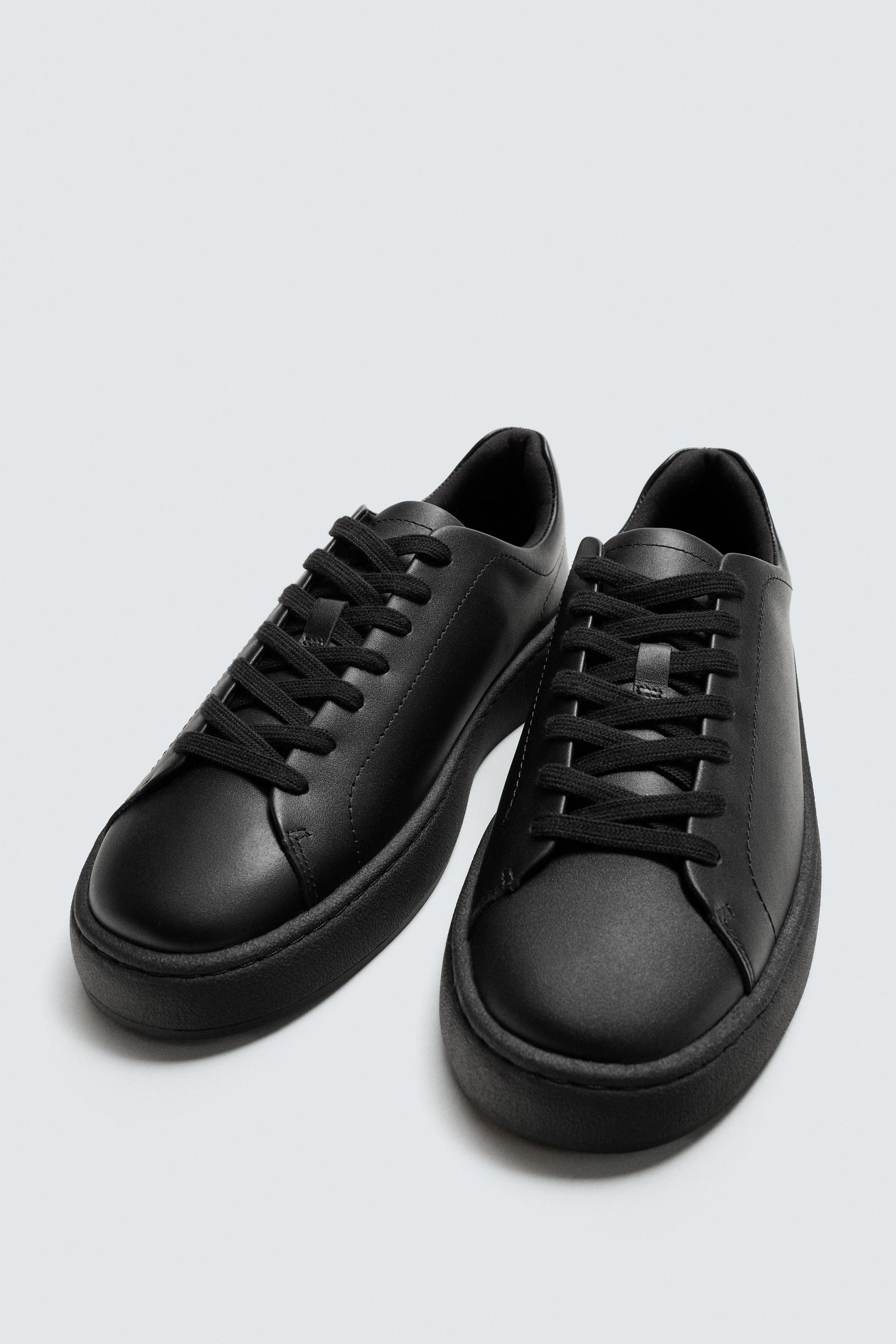CHUNKY LEATHER TRAINERS - Image 5