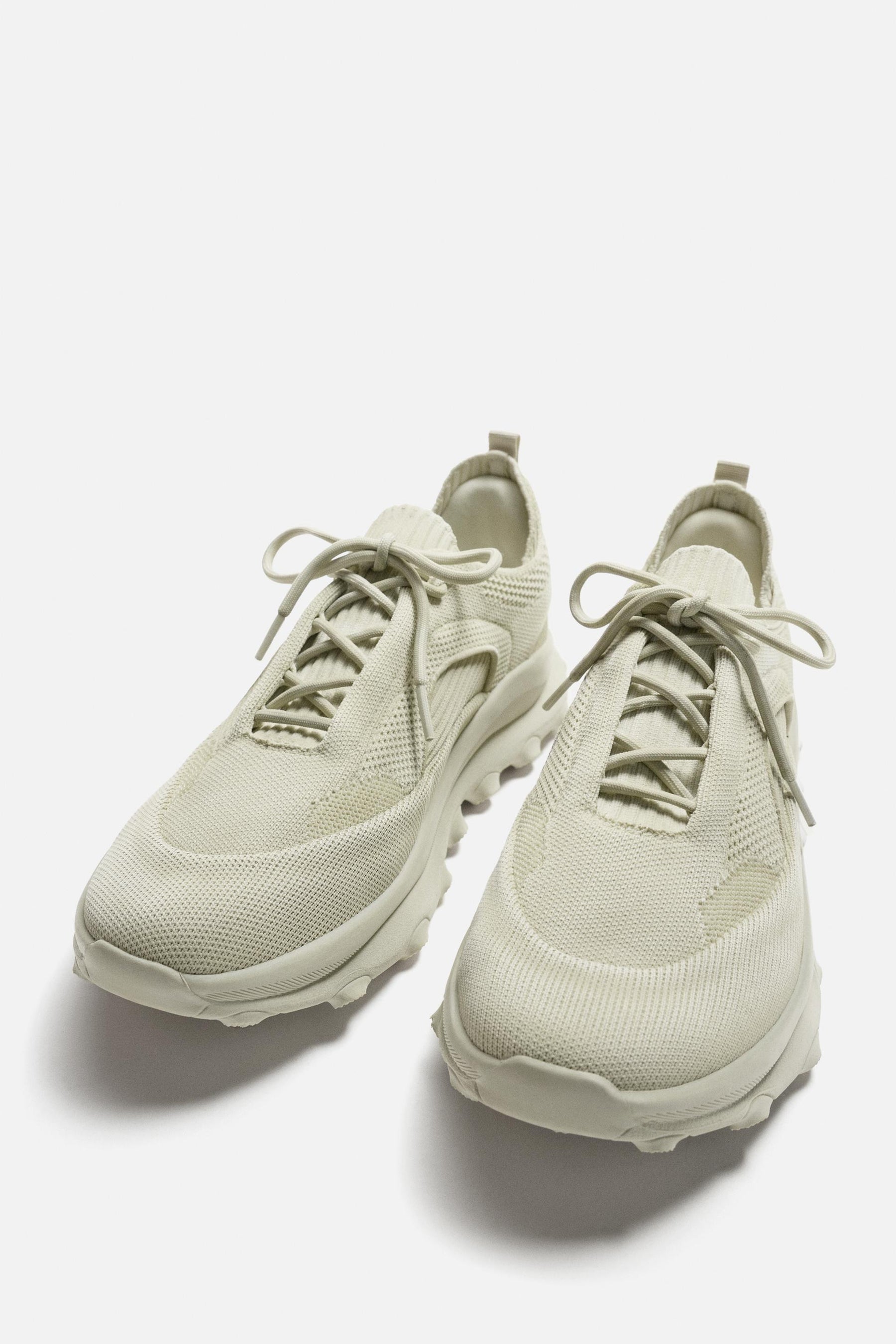 CHUNKY KNITTED TRAINERS - Image 5