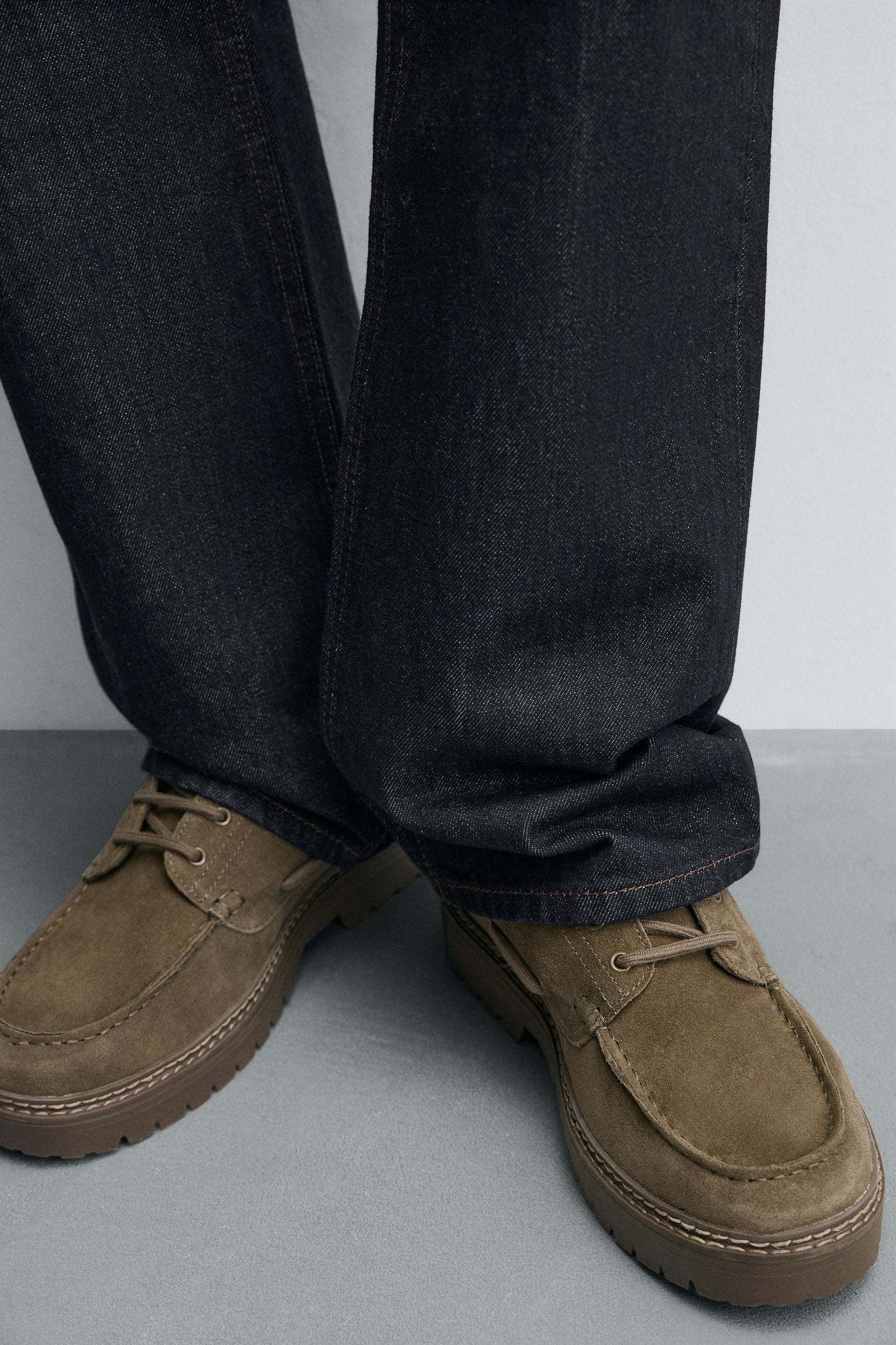 LEATHER DECK SHOES - Image 3