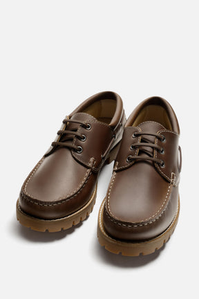 LEATHER DECK SHOES - Image 5