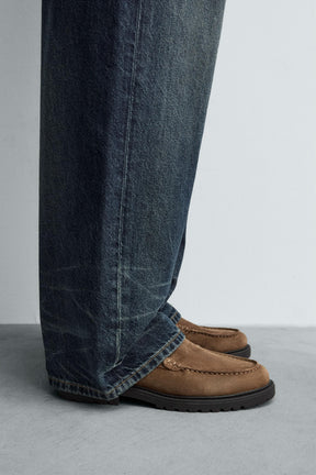 BUCKLED LEATHER SHOES - Image 1