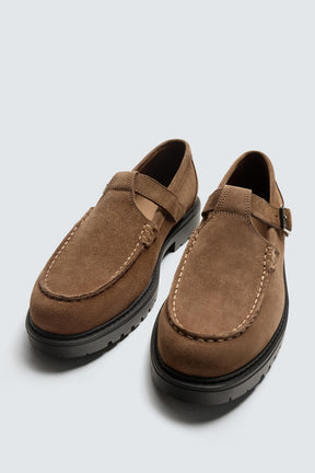 BUCKLED LEATHER SHOES - Image 5