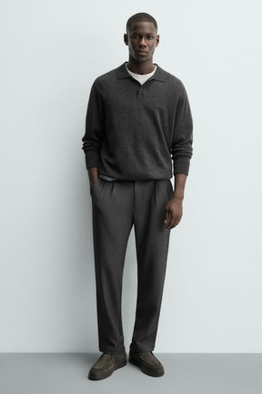 Leather Moc Toe Shoes