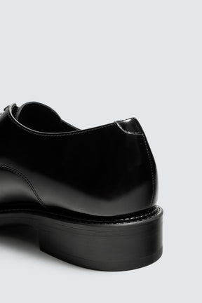 LEATHER DERBY SHOES - Image 6