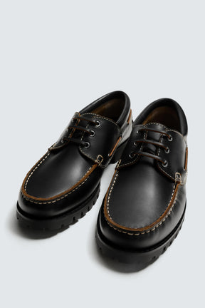 LEATHER DECK SHOES - Image 5