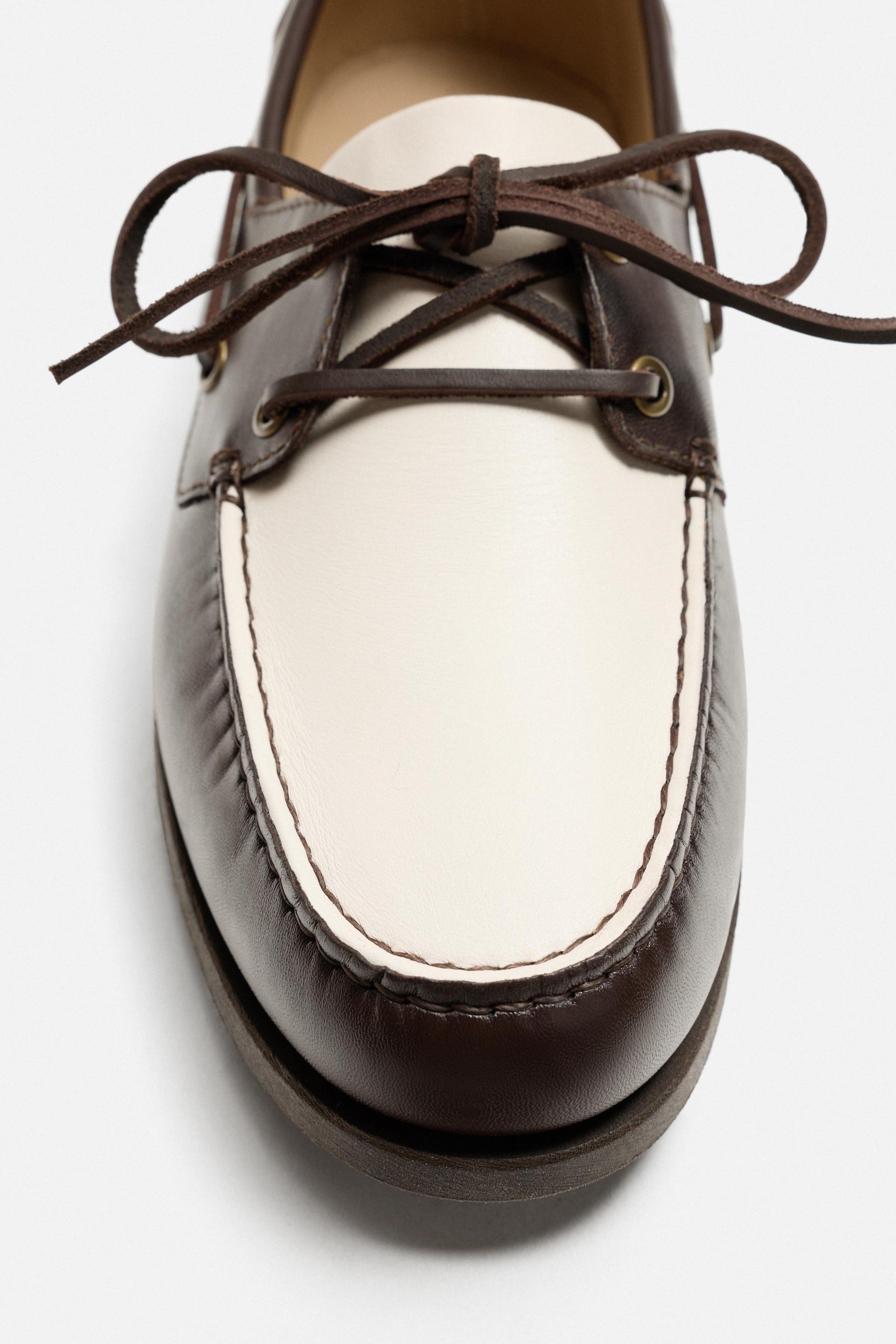 LEATHER DECK SHOES - Image 6