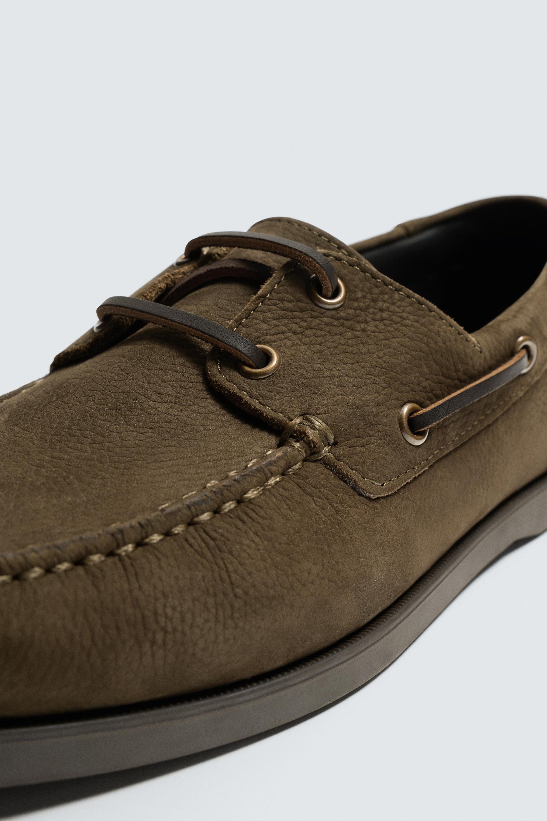 LEATHER DECK SHOES - Image 6