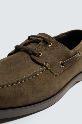 LEATHER DECK SHOES - Image 6