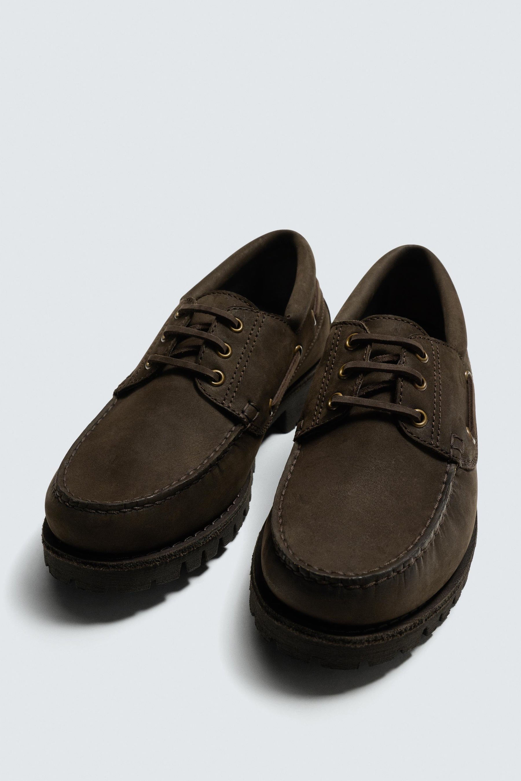 LEATHER DECK SHOES - Image 5