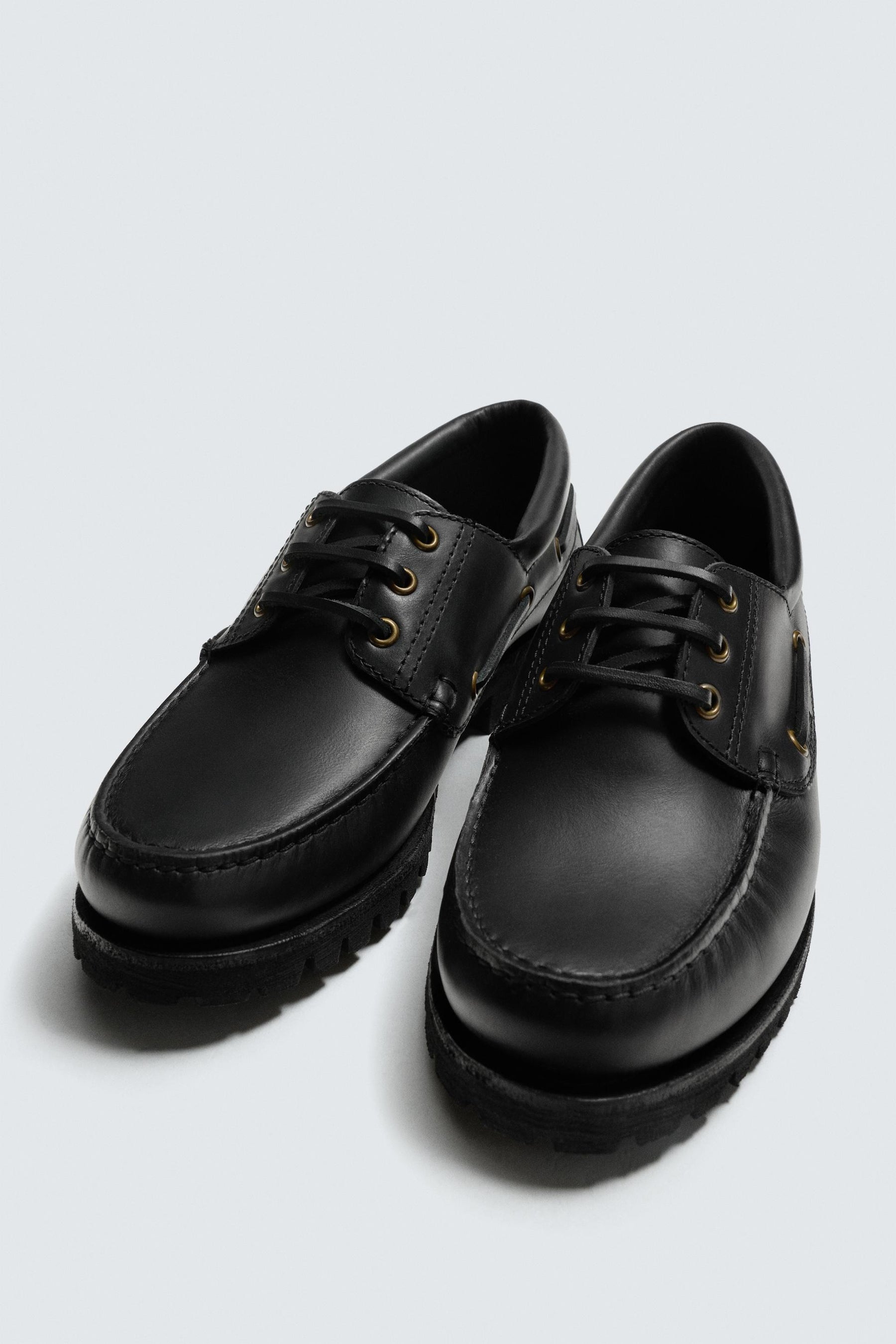 LEATHER DECK SHOES - Image 5