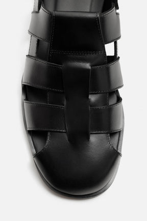 LEATHER CAGE SANDALS - LIMITED EDITION - Image 3