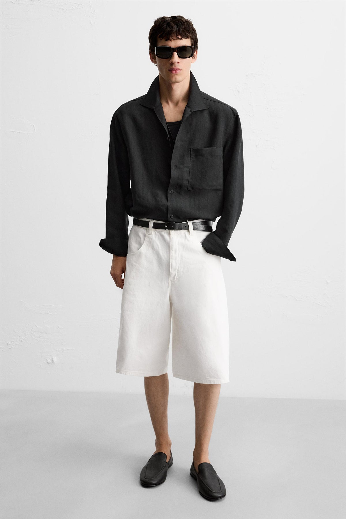 LEATHER LOAFERS - Image 2