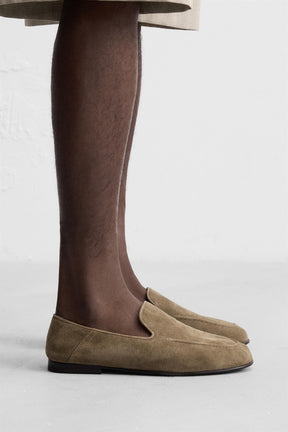 LEATHER LOAFERS - Image 1