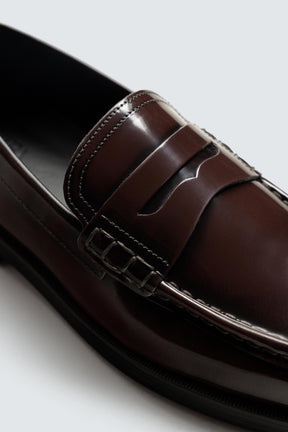 LEATHER PENNY LOAFERS - Image 6