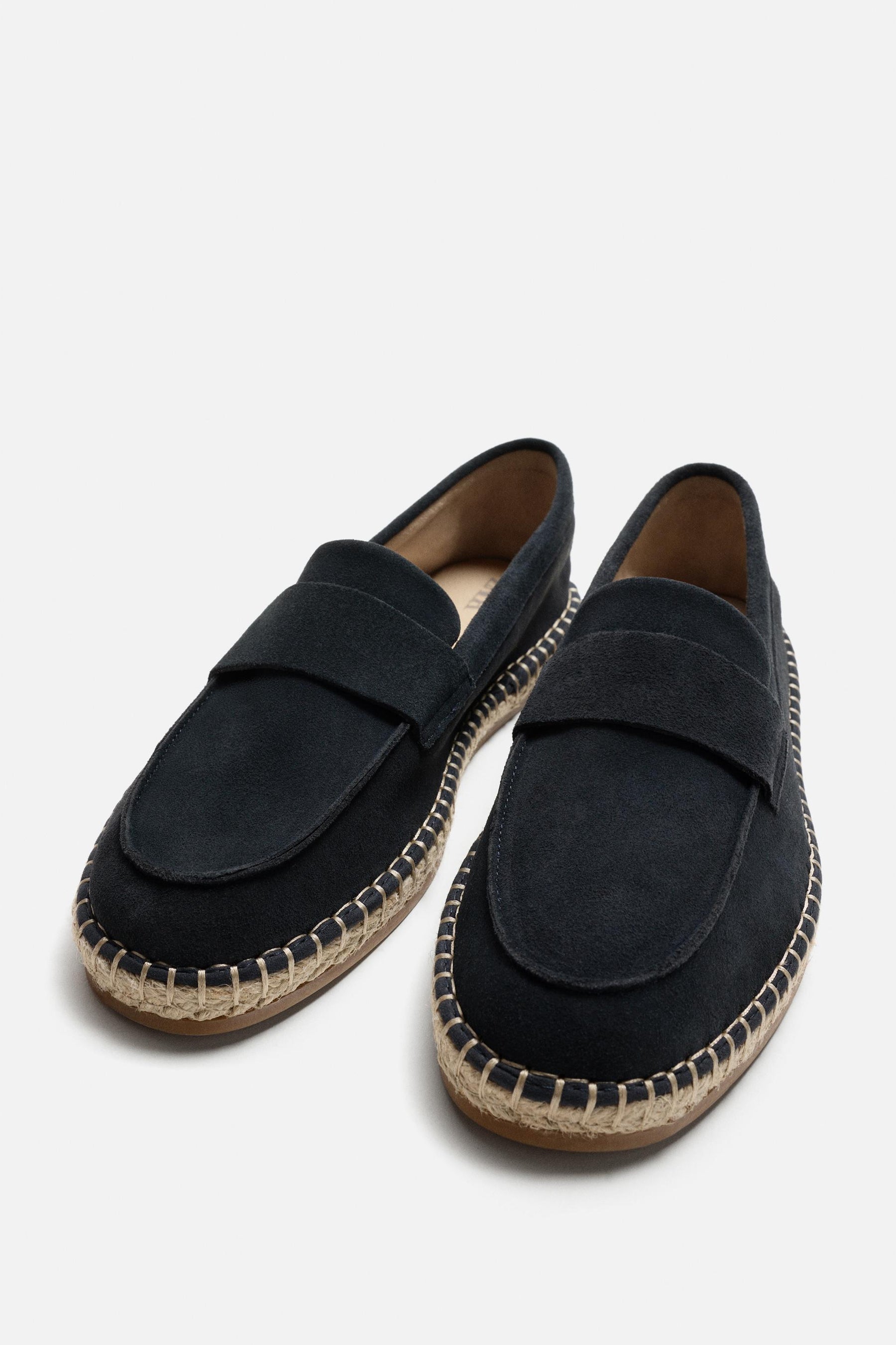 LEATHER MOCCASIN ESPADRILLES - Image 6