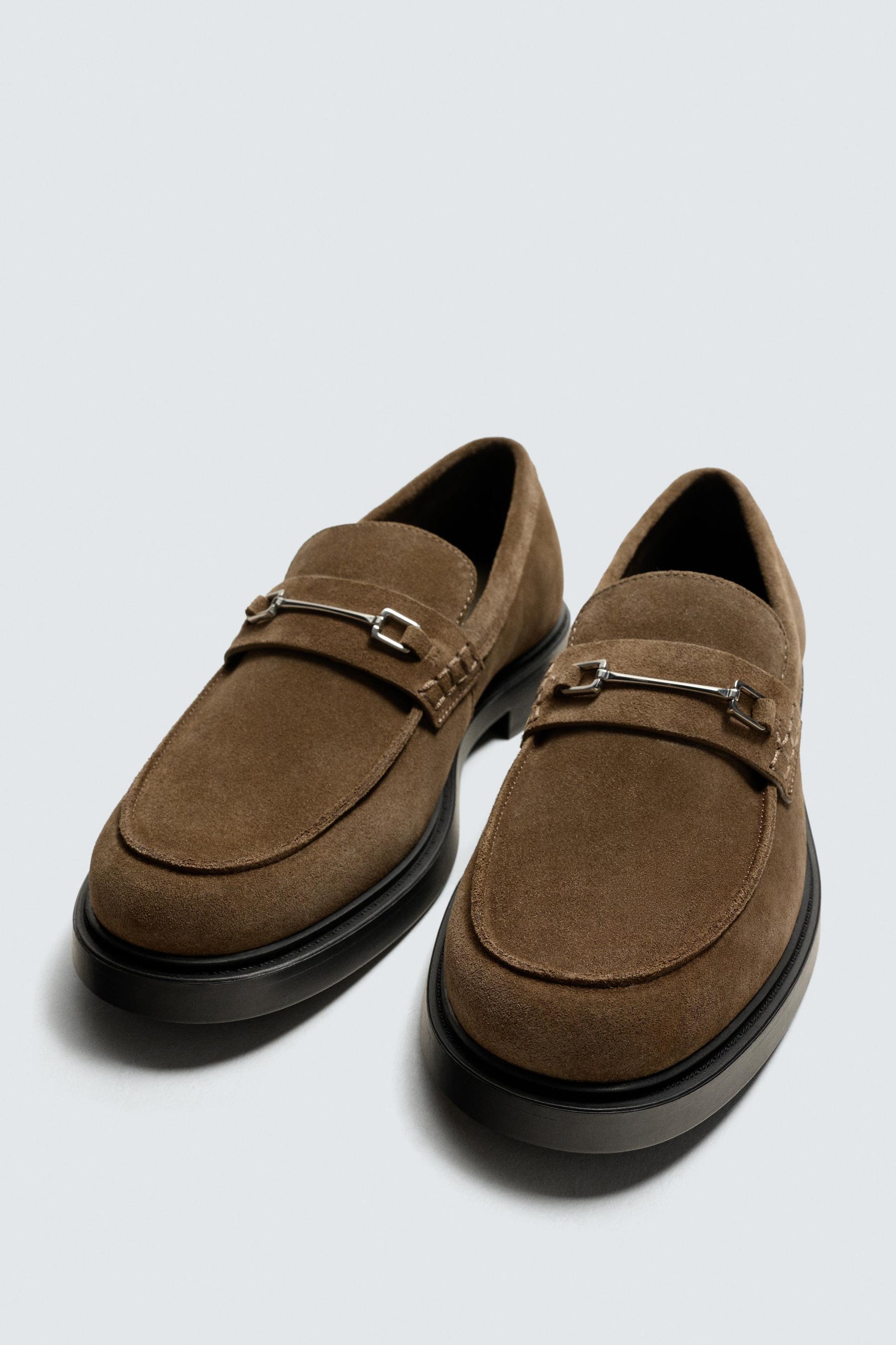 LEATHER BUCKLE LOAFERS - Image 5