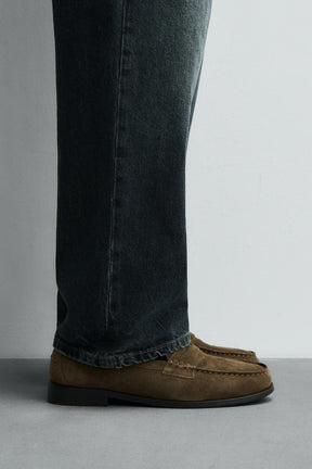 LEATHER PENNY LOAFERS