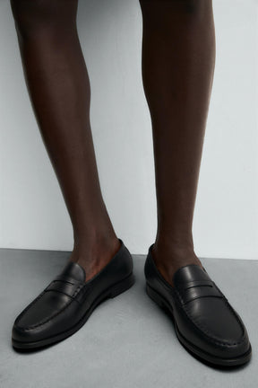 LEATHER PENNY LOAFERS - Image 3