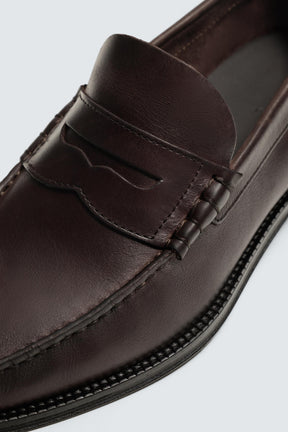 LEATHER PENNY LOAFERS - Image 6