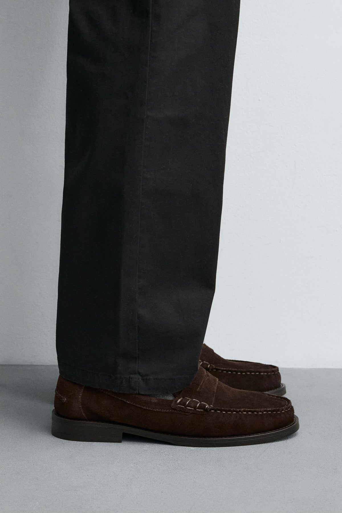 LIMITED EDITION SPLIT SUEDE LOAFERS - Image 1