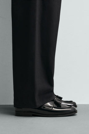PATENT TASSEL LOAFERS - Image 1