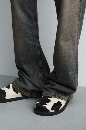 LEATHER AND SHEEPSKIN CLOGS - Image 3