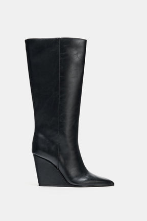 Wedge Heel Ankle Boots