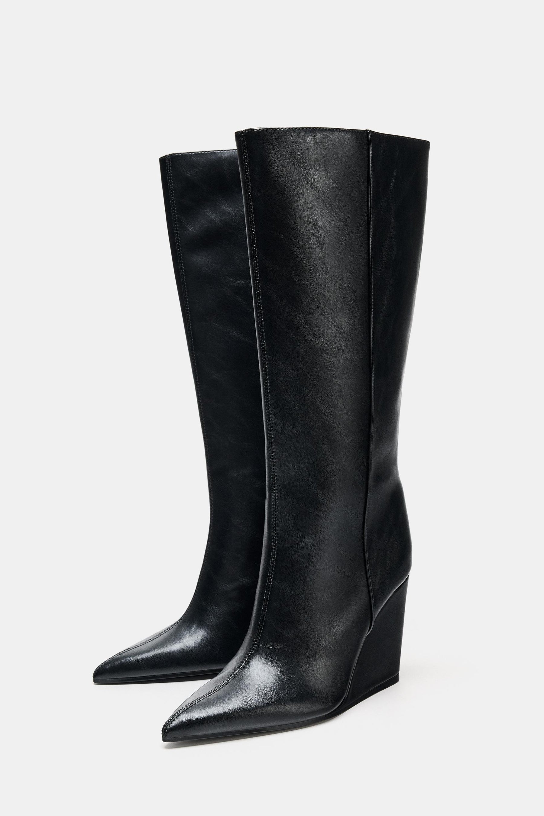 Wedge Heel Ankle Boots