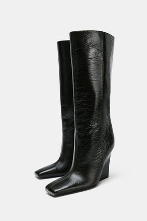 WEDGE HEEL BOOTS