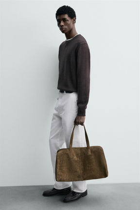 M LEATHER TRAVEL BAG - Image 2