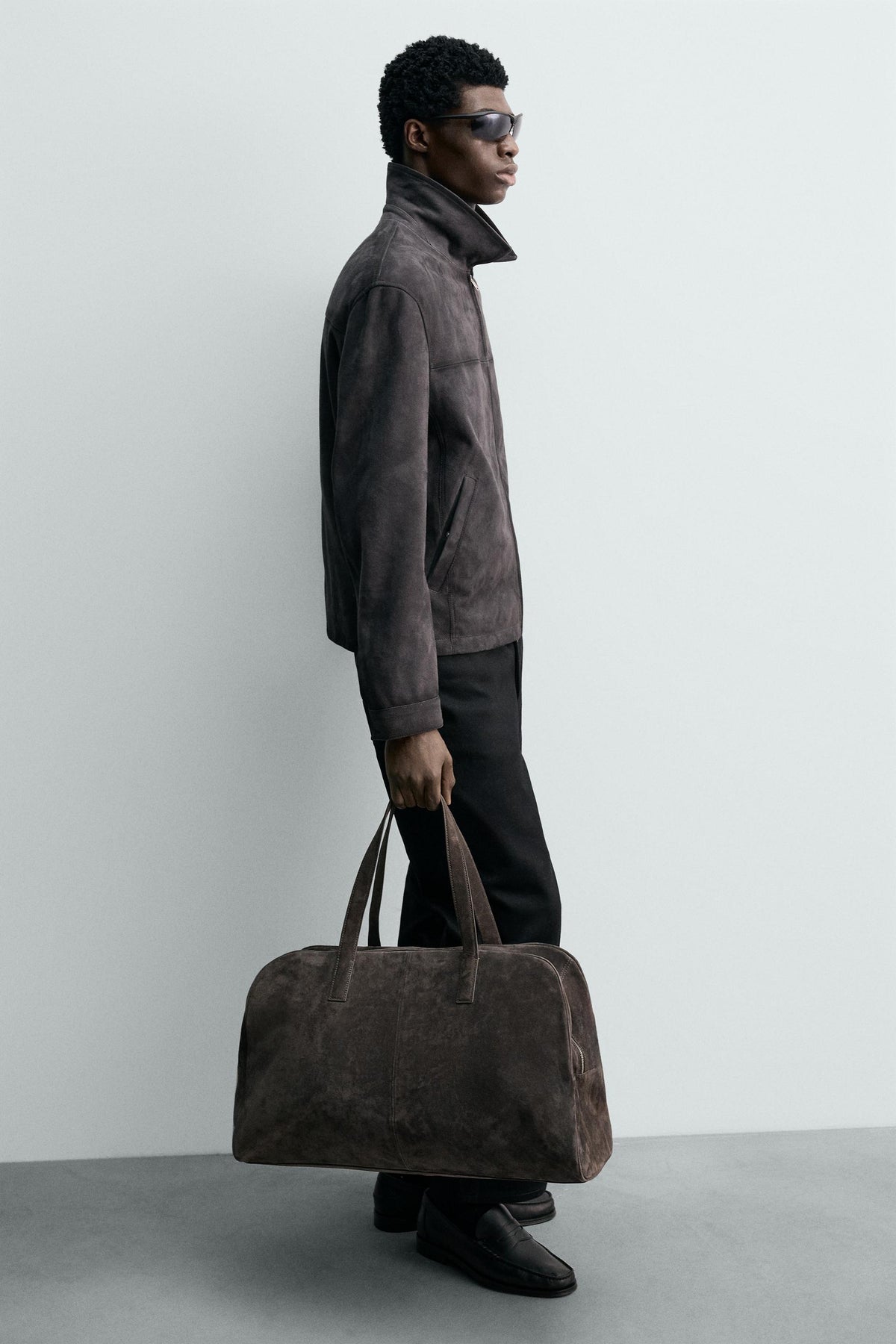 XL LEATHER TRAVEL BAG