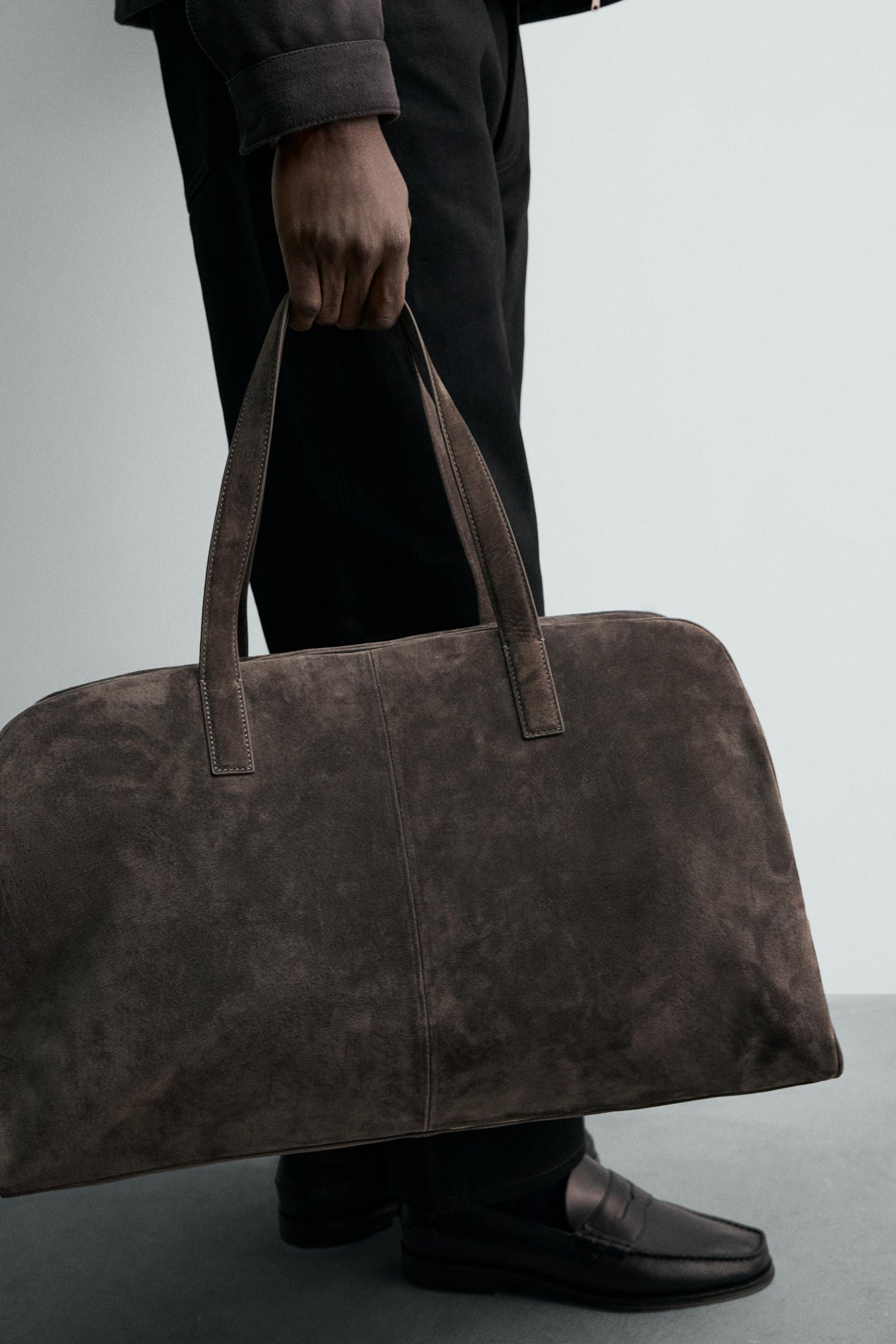 XL LEATHER TRAVEL BAG - Image 1