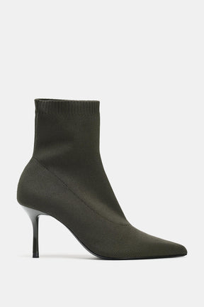 FABRIC ANKLE BOOT