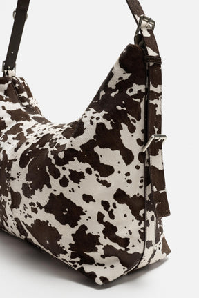 ANIMAL PRINT LEATHER TOTE BAG - Image 3