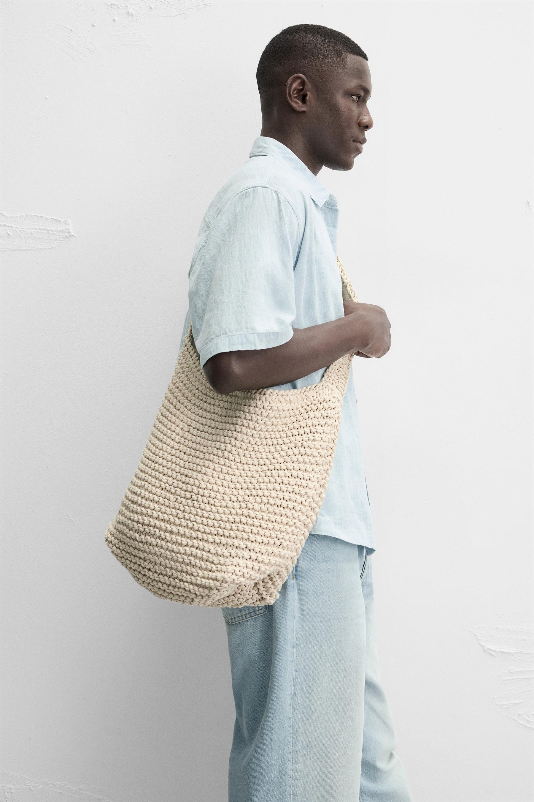 MACRAME SHOULDER BAG - Image 1