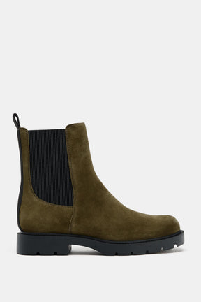 SUEDE ANKLE BOOTS
