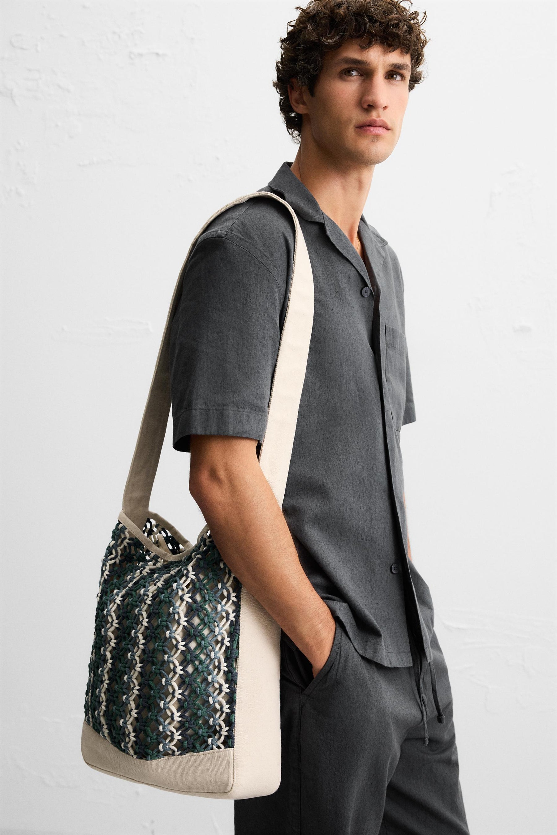 MACRAMÉ SHOULDER BAG - Image 2