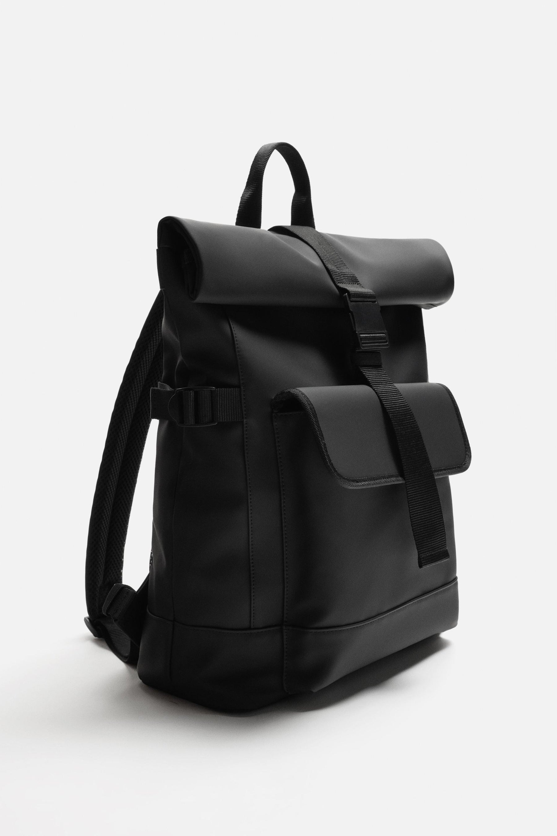 RUBBERISED FLAP BACKPACK - Image 4