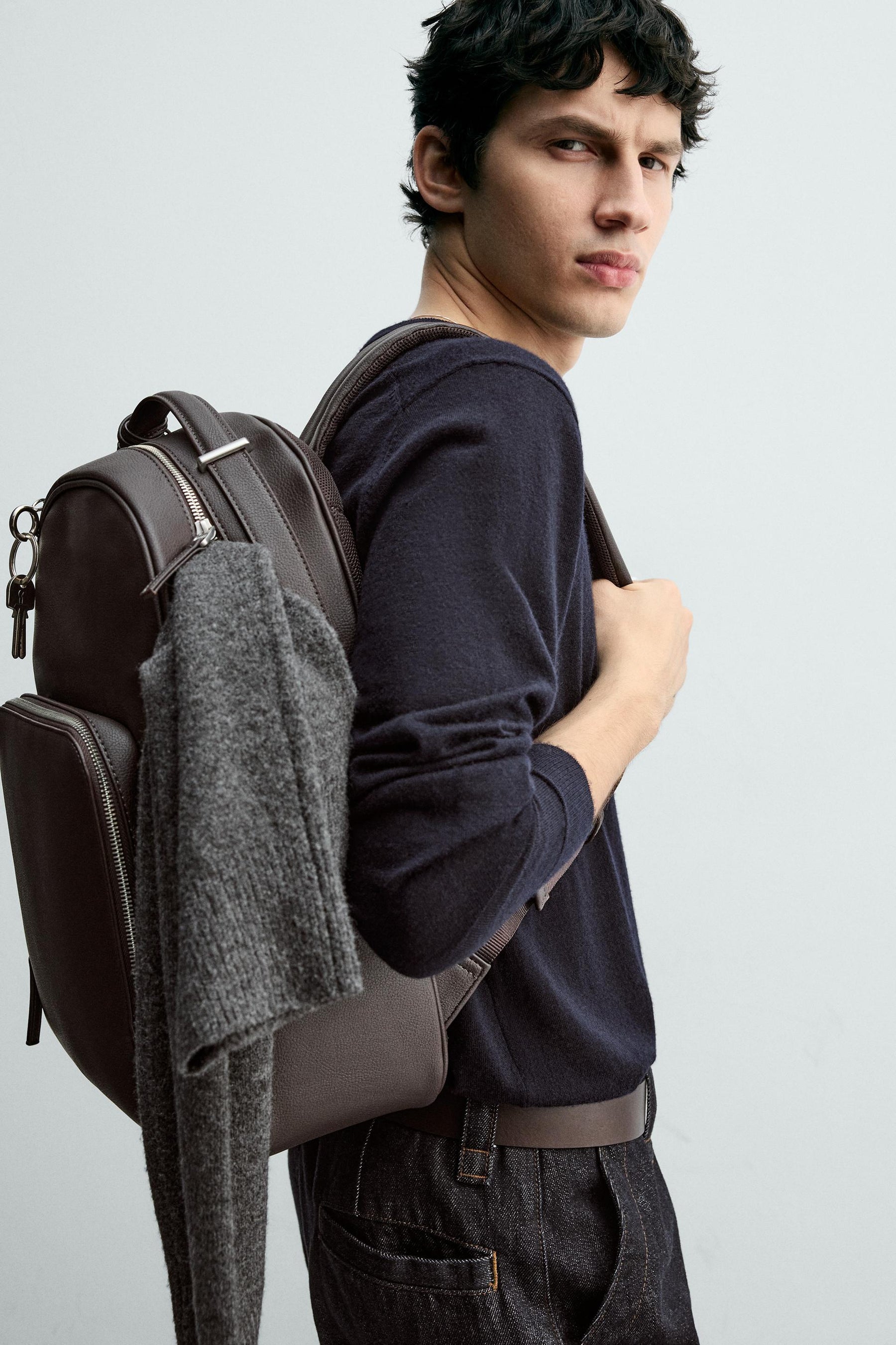 TEXTURED BACKPACK